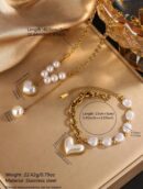 Romantic Heart Shaped Pendant & Bracelet