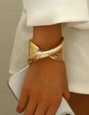 Bold Twisted Cuff Bracelet
