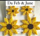 Cute Sunshine Sunflower Handmade Earring