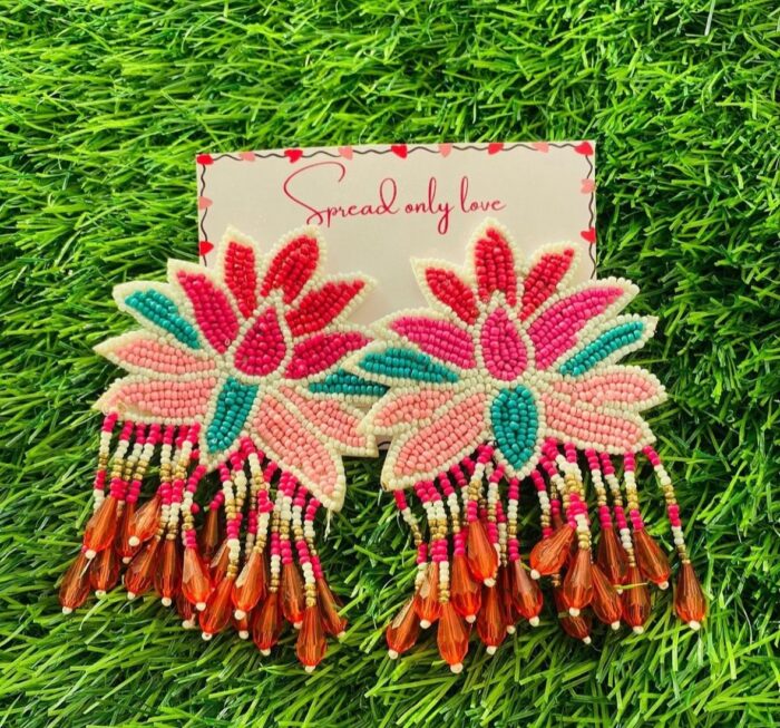 Traditional Pink Tessalee Earrings