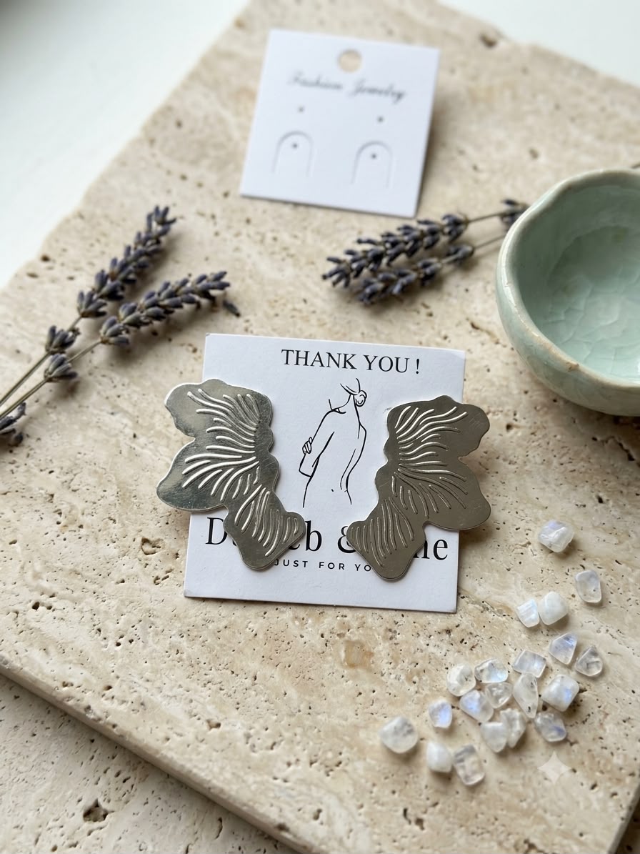 Textured Botanical Wings - Image 3